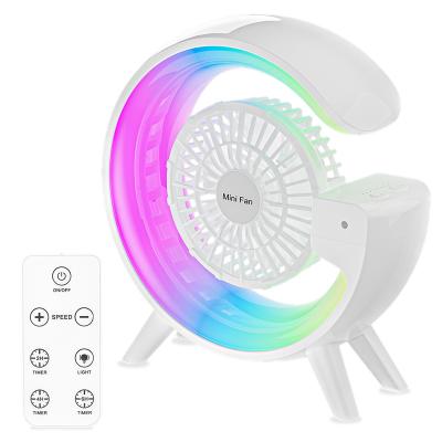 Table Fan Light with aromatherapy system 